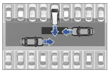 REAR CROSS-TRAFFIC COLLISION-AVOIDANCE ASSIST (RCCA)