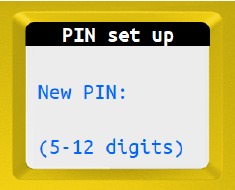 persoonlijke PIN