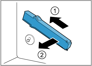 Telescopische rails verwijderen - Stap 3