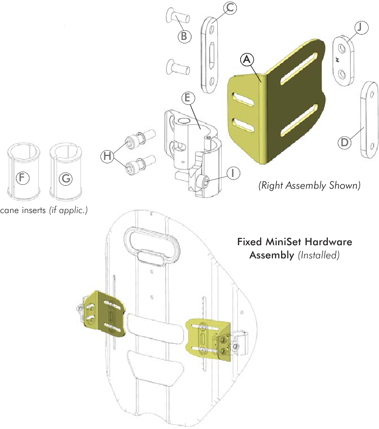 FIXED MINISET HARDWARE