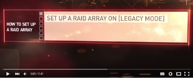 Aan de slag - RAID-functie gebruiken