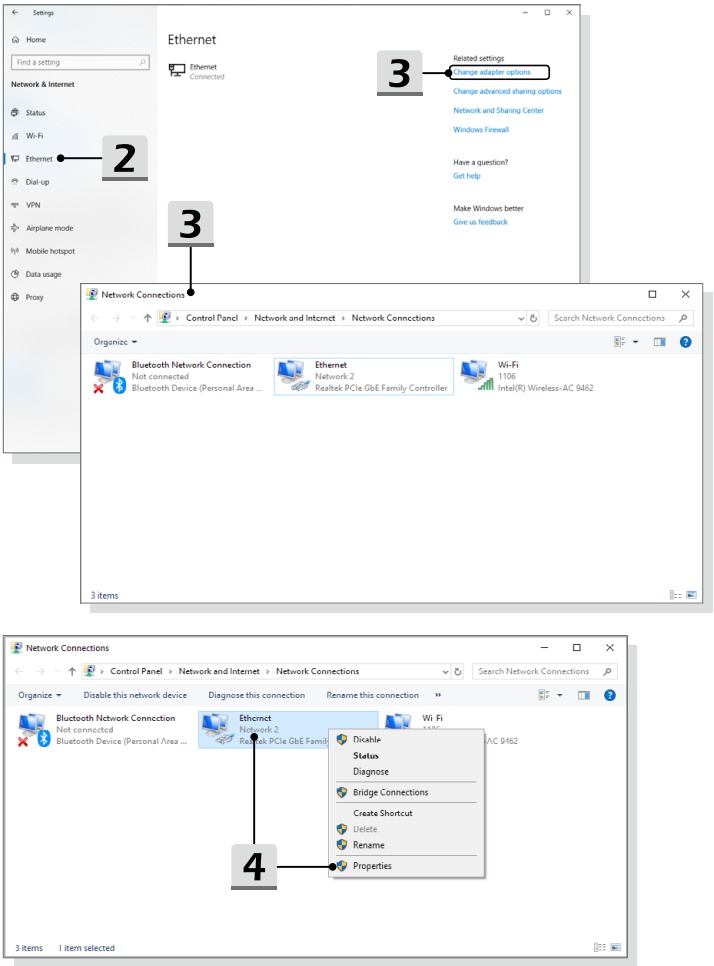 Een Dynamic IP/PPPoE-verbinding instellen - Stap 2