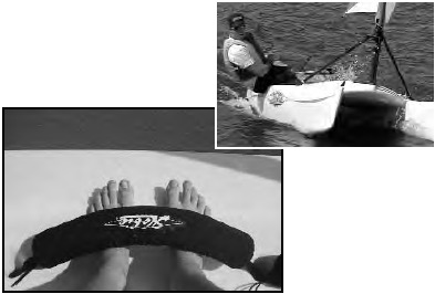 Zeilen - De hiking straps gebruiken