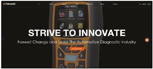 Een Foxwell ID aanmaken - Registreren via de website - Stap 2