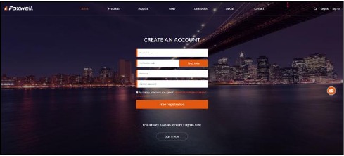 Een Foxwell ID aanmaken - Registreren via de website - Stap 3