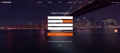 Een Foxwell ID aanmaken - Registreren via de website - Stap 6
