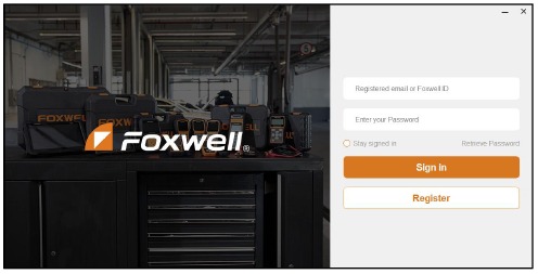 Foxwell ID - Registreren met FoxAssist - Stap 2