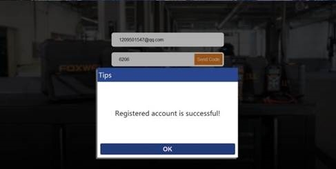 Foxwell ID - Registreren met FoxAssist - Stap 4