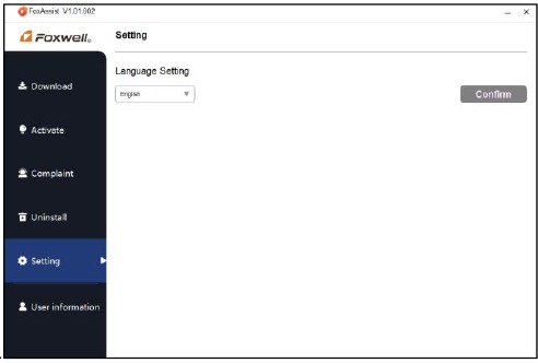 De scanner updaten - Stap 8