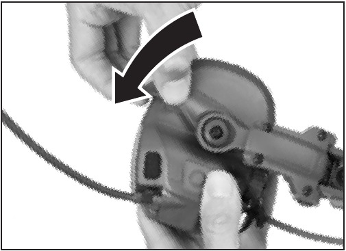 De headset op de railarmen installeren - Stap 2