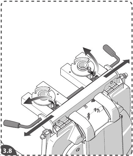 GEMOTORISEERDE DRAAISET - ALLEEN UPGRADE - Stap 4