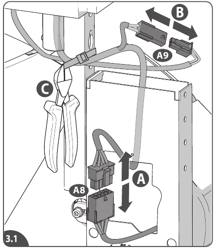 GEMOTORISEERDE DRAAISET - Stap 1