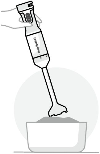 De blendarm gebruiken - Stap 1