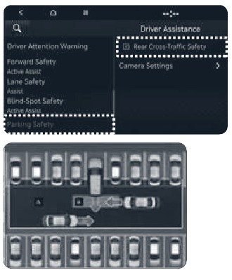 REAR CROSS-TRAFFIC COLLISION-AVOIDANCE ASSIST