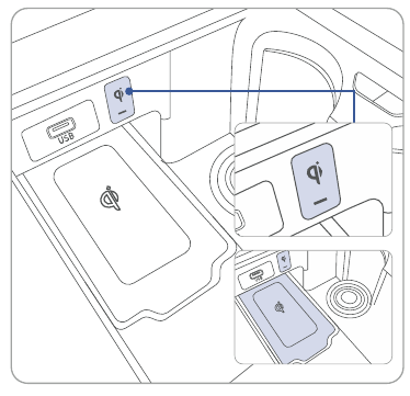 DRAADLOOS OPLAADSYSTEEM VOOR MOBIELE TELEFOONS