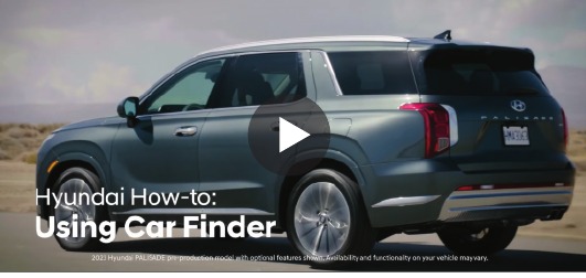 meer over het gebruik van Hyundai Bluelink Car Finder