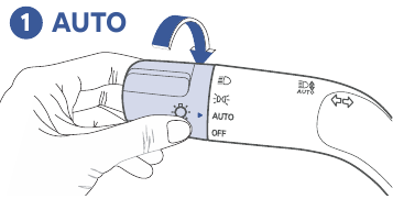 KOPLAMPEN - Grootlichtassistent - Stap 1