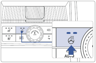 FUNCTIES EN BEDIENINGSELEMENTEN - STUURWIELVERWARMING