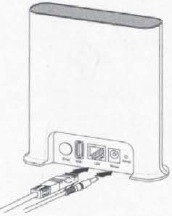 Ethernet-kabel aansluiten op Arlo SmartHub