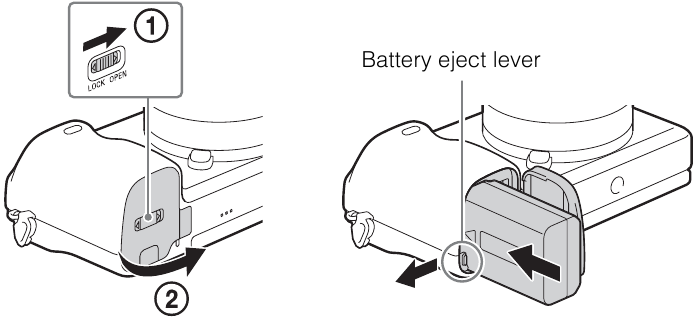 De batterij plaatsen