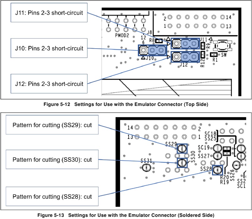 Instellingen voor gebruik met de emulatorconnector