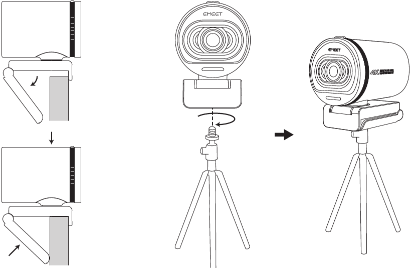 De camera installeren