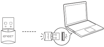 USB-adapter - eMeet Adapter A300