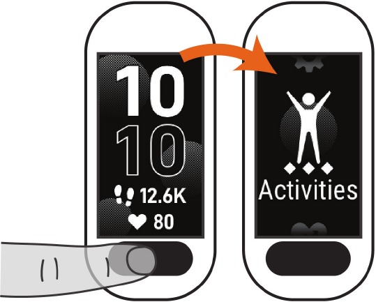 Widgets en menu's bekijken - Hoofdmenu bekijken
