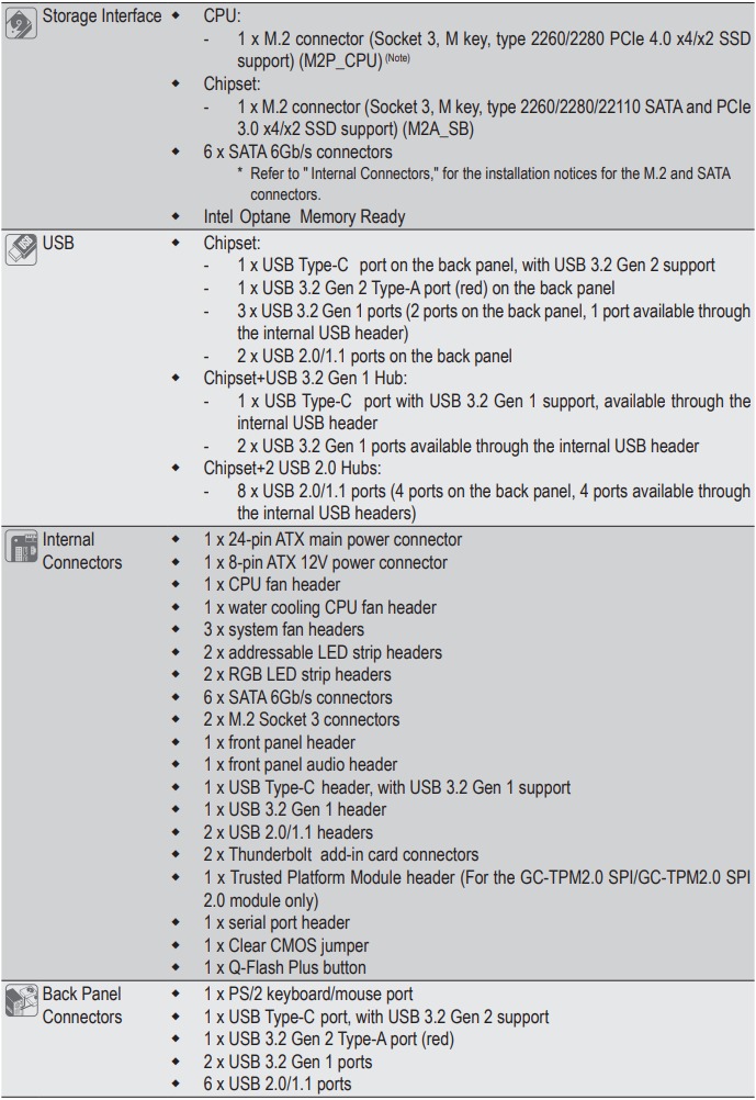 Productspecificaties - Deel 2
