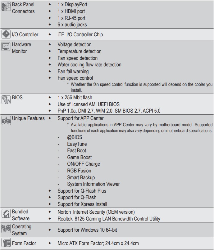 Productspecificaties - Deel 3