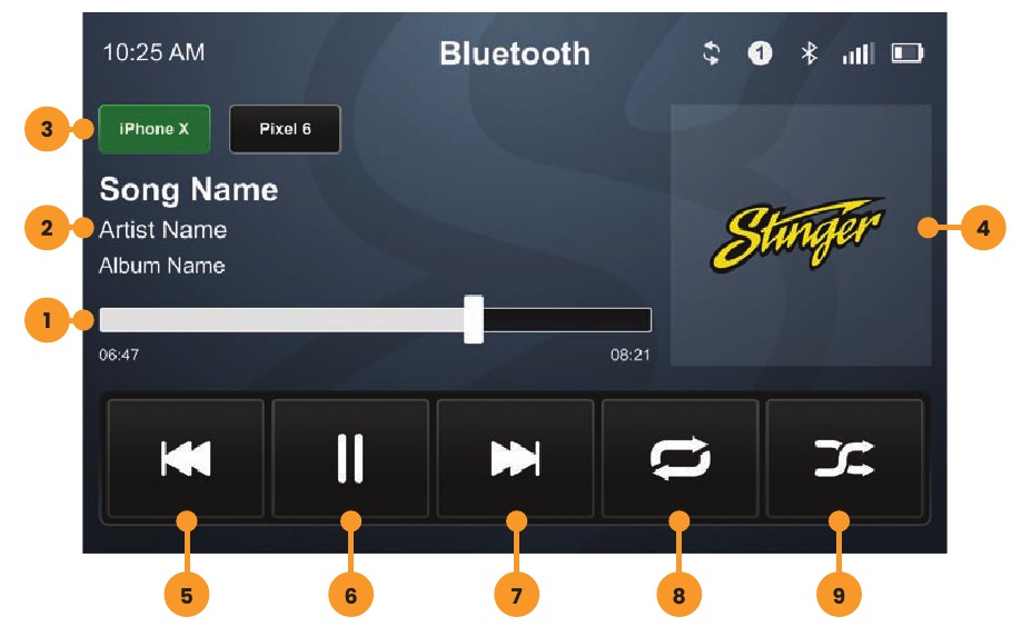 BLUETOOTH MUZIEK