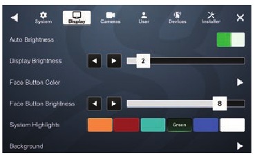  DISPLAY OPTIONS