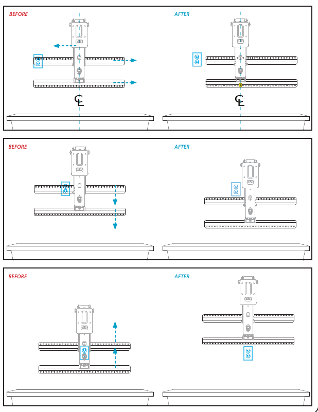 Wandplaatsing bepalen - Stap 5