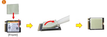 SSD - Montage - Stap 1