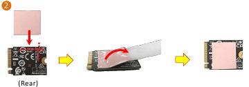 SSD - Montage - Stap 2