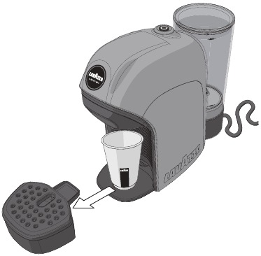 DE KOFFIE BEREIDEN - Stap 1 - Verwijder de lekbak