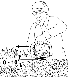 Illustratie van horizontale snede