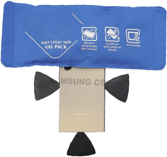 Achterkant verwijderen met verwarmingszak - Stap 5