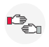 Pictogram Een vriend aanbevelen