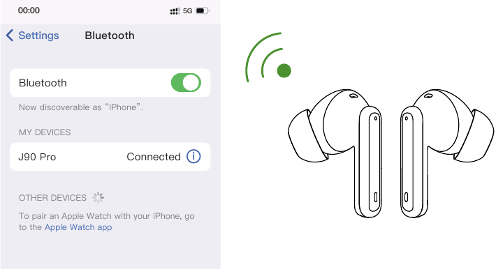 Het apparaat koppelen met een telefoon