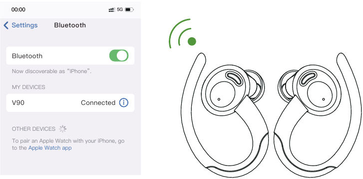 Het apparaat koppelen met een telefoon