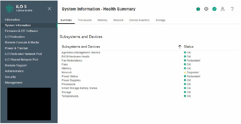 HPE iLO gebruiken om een probleem te identificeren - Stap 1