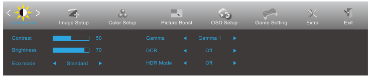 Aanpassen - OSD-instelling