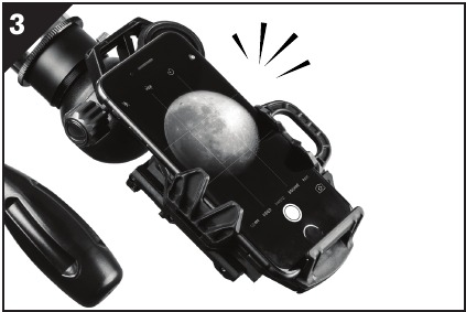 Uw smartphonecamera uitlijnen - Stap 3
