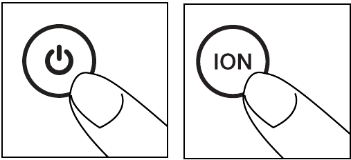 HET APPARAAT INSCHAKELEN NA HET VERVANGEN VAN HET HEPA-TYPE FILTER