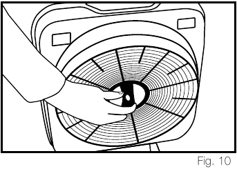 Nano-Coil filter reinigen en onderhouden - Stap 3