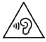 Pictogram voor het beschermen van uw gehoor