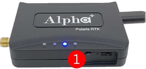 Alpha-modus instellen - De USB-interface verbinden