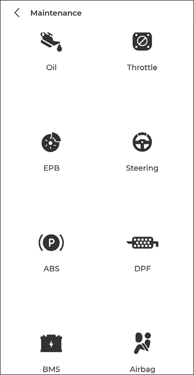  Een service reset uitvoeren