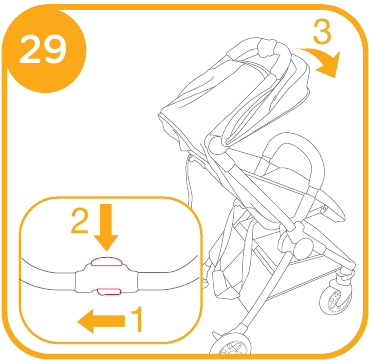 Het product inklappen - Stap 1